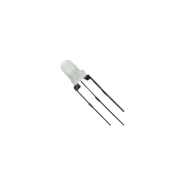 3mm Red/Green Bi-Colour (Common Cathode) 3 Pin LED Small Legs Miragegrove