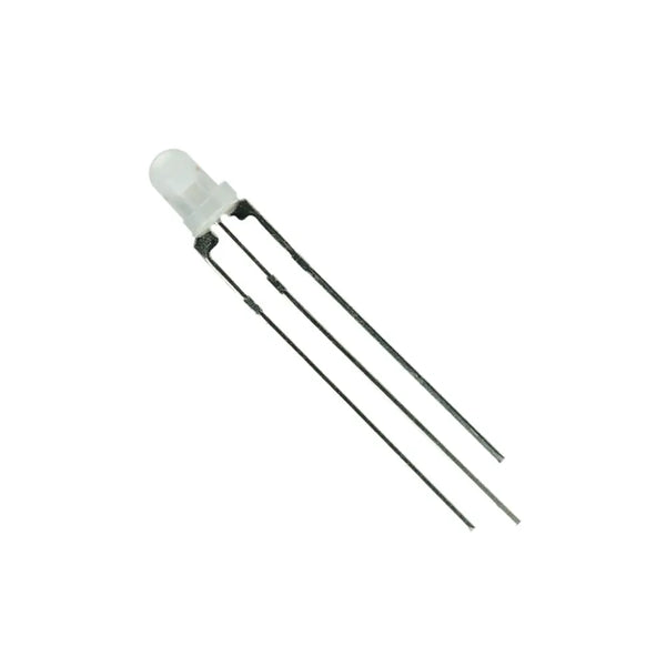 3mm Red / Green Bi-Colour 3 Pin LED (Common Cathode) Miragegrove