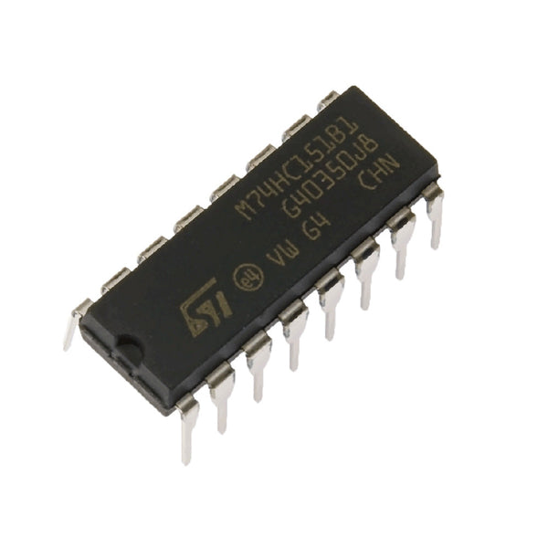 74HC151 An 8-Digit Multiplexer IC (74151 IC) DIP-16 Package - MirageGrove