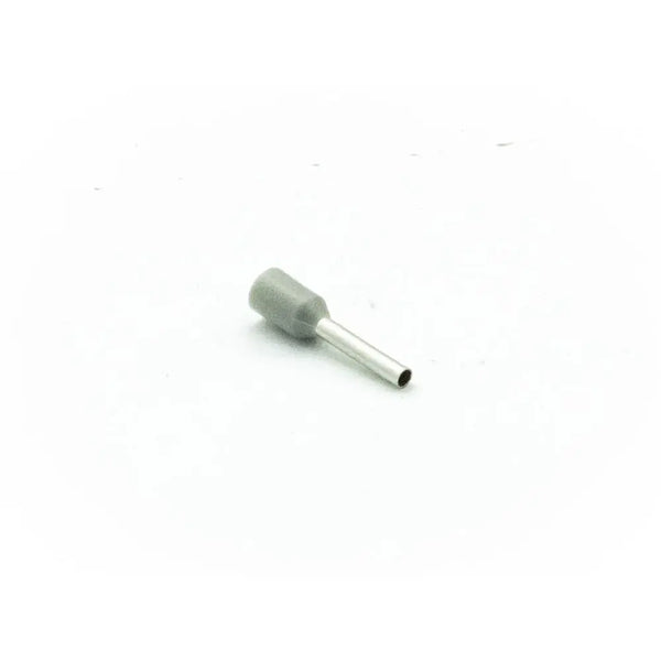 Insulated Cord Pin End Terminal Grey 15AWG Miragegrove