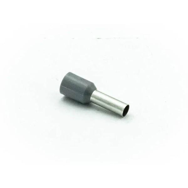 Insulated Cord Pin End Terminal Grey 9AWG Miragegrove