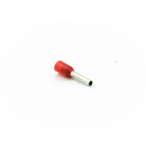 Insulated Cord Pin End Terminal Red 14 AWG Miragegrove