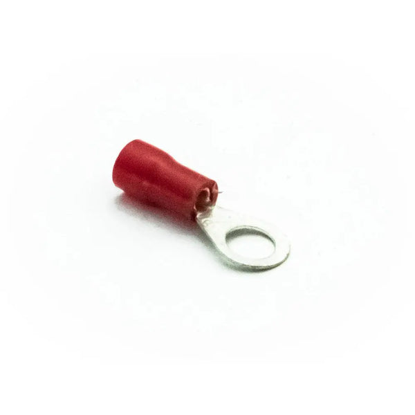 Insulated Ring Crimp Terminal Red, M5 Stud Size Miragegrove