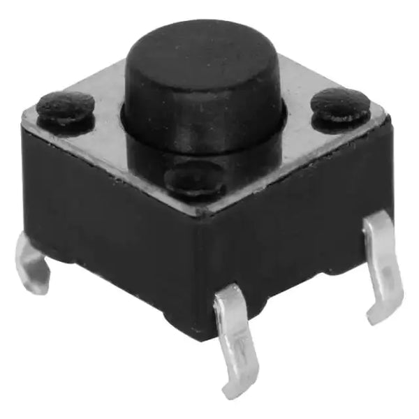 6 x 6mm SPST Tactile Switch TS02-66-50-BK-100-SCR-D Miragegrove