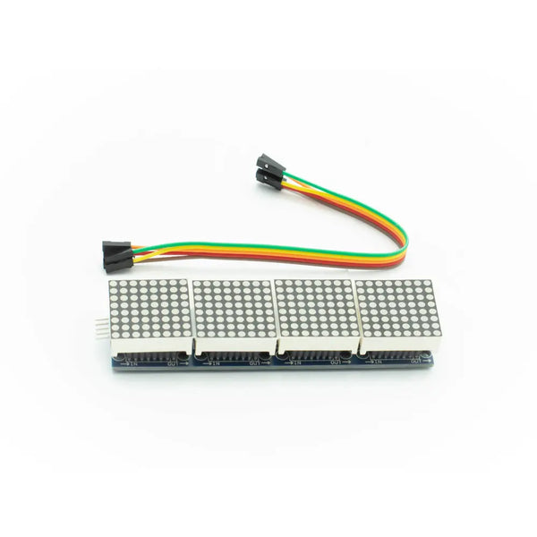 MAX7219 LED Dot Matrix 4 in 1 Display Module Miragegrove