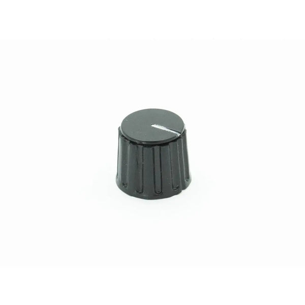 Potentiometer Knob Black 21mm for 6mm Shaft Miragegrove