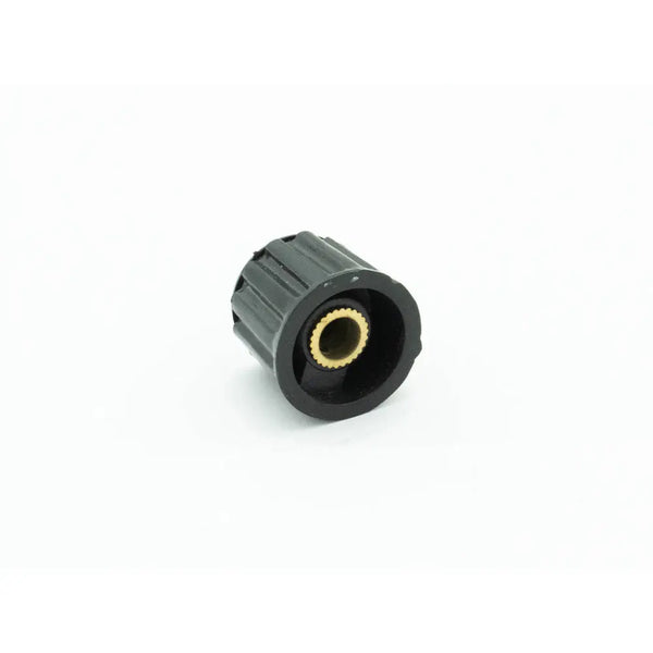 Potentiometer Knob Black 21mm for 6mm Shaft Miragegrove