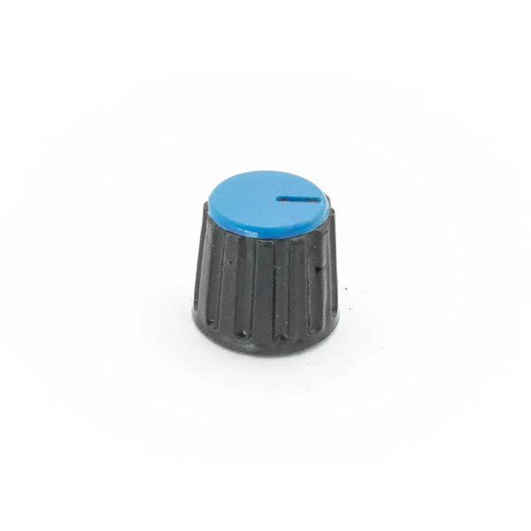 Potentiometer Knob Blue 21mm for 6mm Shaft Miragegrove