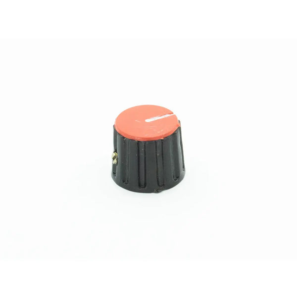 Potentiometer Knob Orange 21mm for 6mm Shaft Miragegrove