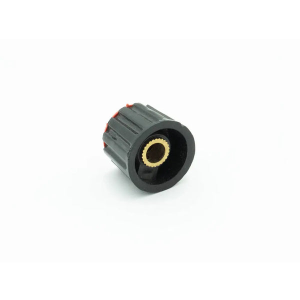 Potentiometer Knob Orange 21mm for 6mm Shaft Miragegrove