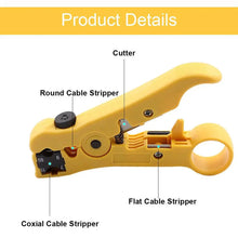 Professional Grade Universal Cable Cutter and Stripper Miragegrove