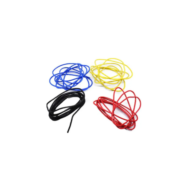 25 AWG Single Strand Wire (5 Meters, 4 Colors) - MirageGrove