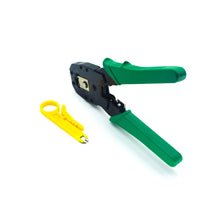 Three in One Modular Crimping Tool with Wire Stripper