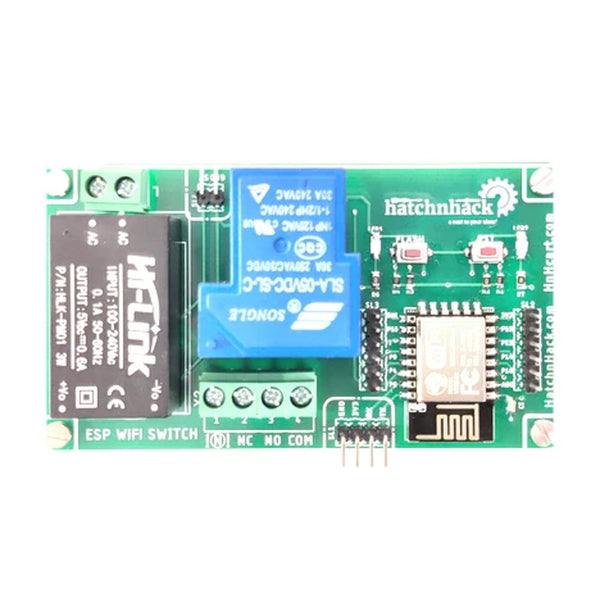 Wifi Enabled Switch for Heavy Loads with ESP8266 and Hi-Link Power Supply