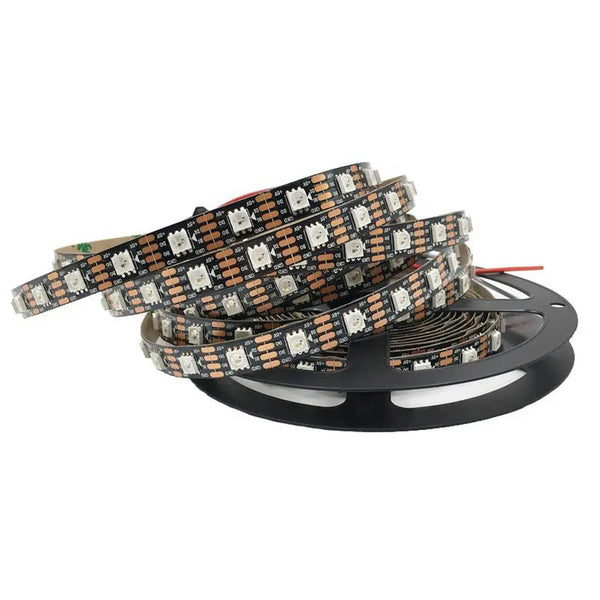 WS2813 RGB Addressable LED Pixel Strip Light 5V DC Programmable 5 Meter Miragegrove