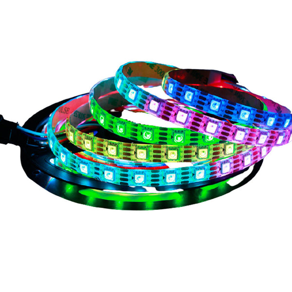 WS2815 RGB Addressable LED Pixel Strip Light 12V DC Programmable - MirageGrove