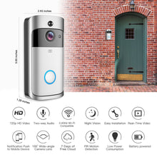 Doorbell Camera Wireless Security Camera Doorbell HD 1080P with Chime Wide Angle View Smart Home Video Doorbell - MirageGrove