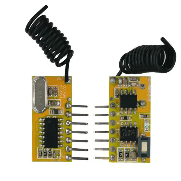 QIACHIP 433MHZ Learning Code EV 1527 Super heterodyne Decode RF Wireless Receiver Module Miragegrove