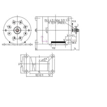 MY1020 Unite 36V 1000W Brushed Permanent Magnet Electric Motor E-Bike Scooter Bicycle - MirageGrove