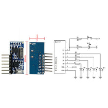 QIACHIP 4 Channel 433Mhz Wireless Remote Control Module RF Transmitter and Receiver - MirageGrove