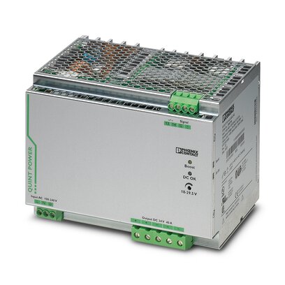 Phoenix 2866789 24vdc 40a 960w Din Rail Mount Contact Power Supply