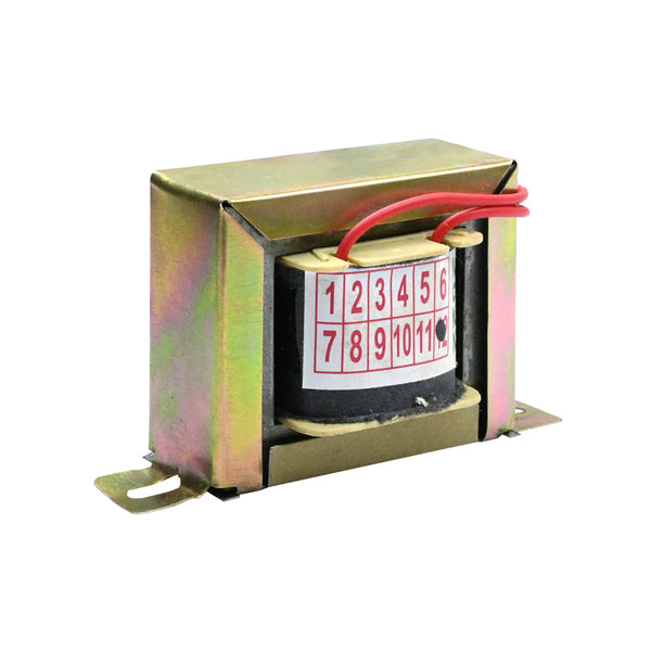 Shiva 9-0-9V 750ma Center Tapped Step Down Transformer - MirageGrove