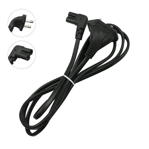 2 Pin 10A 240VAC Right Angle Power Cord with Power Plug Cable - MirageGrove