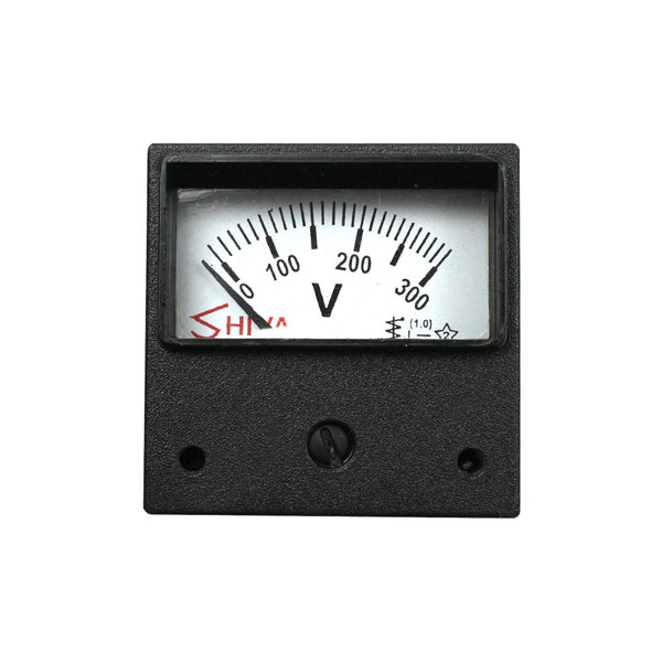 Shiva 0V-300V 64x64x44mm Analog Voltmeter - MirageGrove