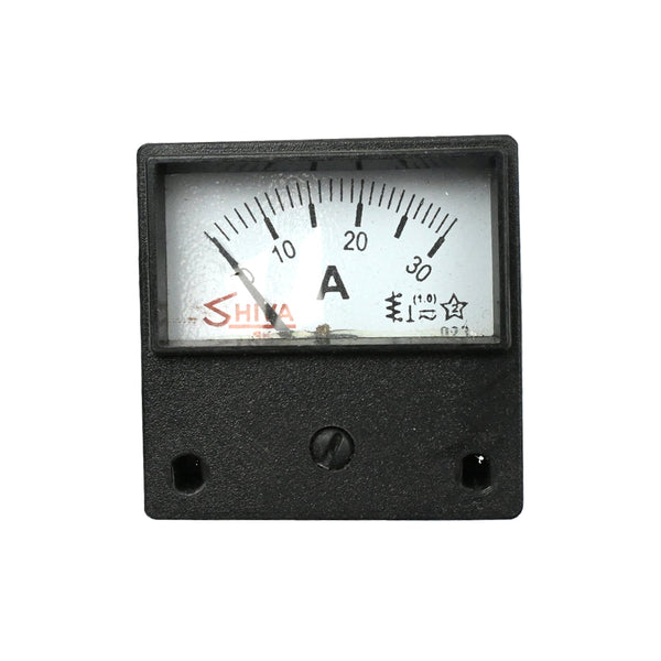 Shiva 0-30A 64x64x57mm Square Shape Analog Ammeter