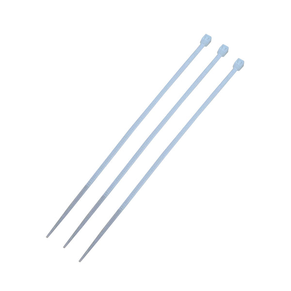 2.2 x 100mm White Nylon Cable/Zip Tie