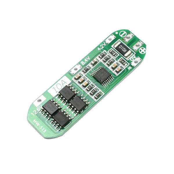 3S 12.6V 10A Lithium Battery Protection System BMS Board Miragegrove