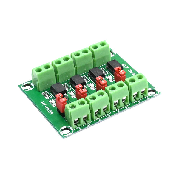 4 Channel 817 Optocoupler Isolation Module