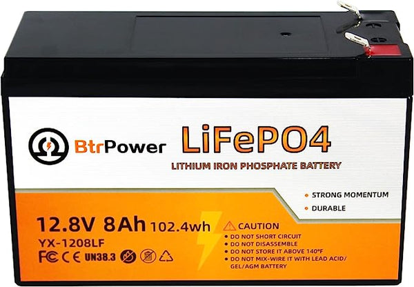 12.8V 8ah Lifepo4 Rechargeable Battery