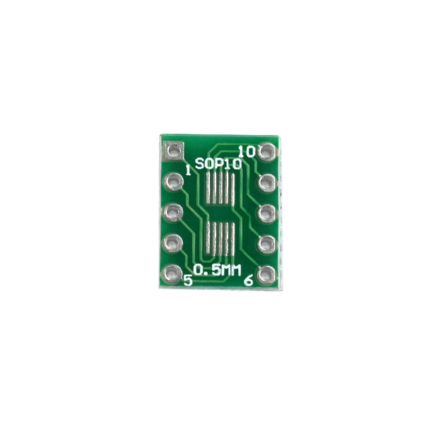 10 Pin SMD to DIP Adapter