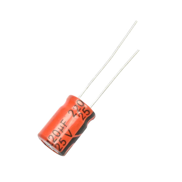 BMC 220uf 25V 8x12mm Electrolytic Capacitor