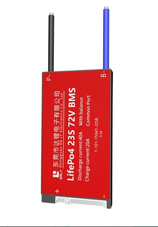 Daly 23S 72V 40A Lifepo4 BMS with Common Port