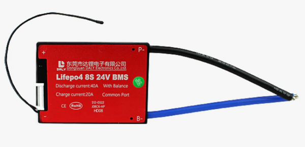 8S 24V 20Amp Lifepo4 Battery Management System BMS