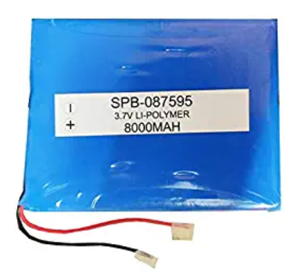 3.7V 8000mAh Lipo Rechargeable Battery