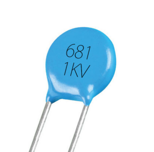 680pF 1000V Ceramic Disk Capacitor