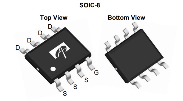 AO4485 40V 10A P-Channel MOSFET