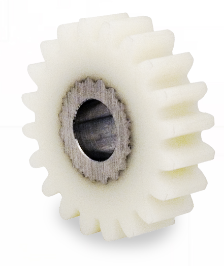 40 Teeth Plastic Spur Gear with Metal Insert